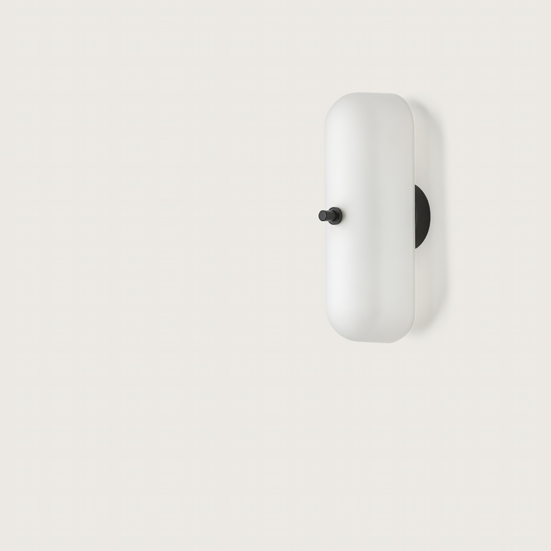 Aplique de pared AROMAS A1281 Atil Negro