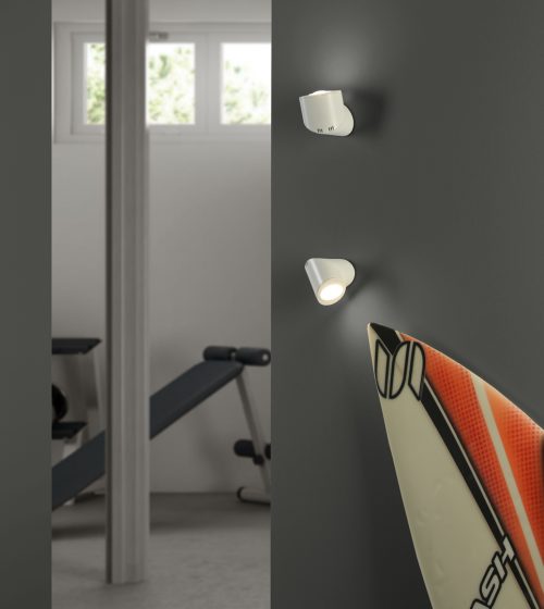 Aplique de pared OLE! ELIPSE L17014-1 white ambient